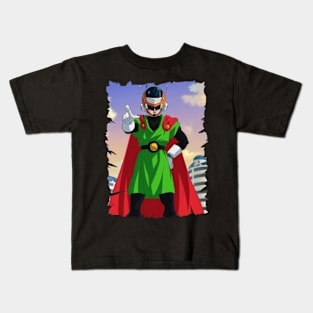 GREAT SAIYAMAN MERCH VTG Kids T-Shirt